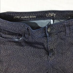 Leopard Animal Print Jeans 30/10